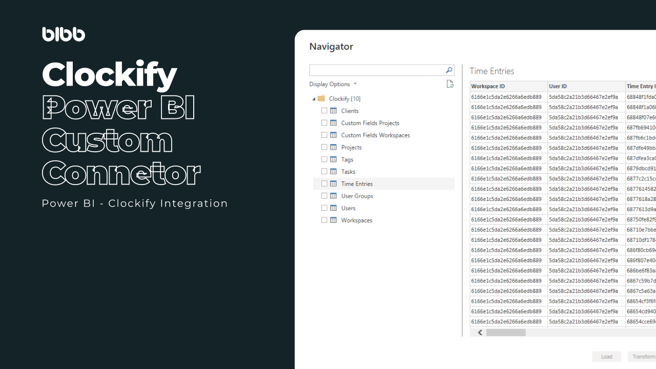 Clockify Custom Connector
